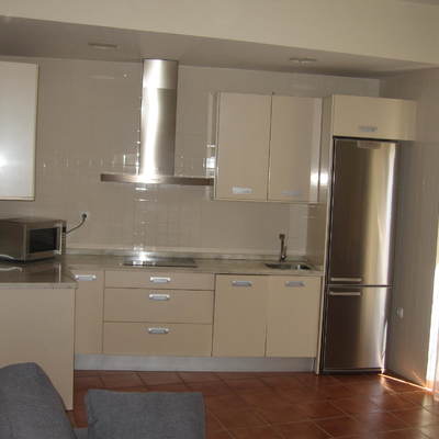 Cocina integrada en salón