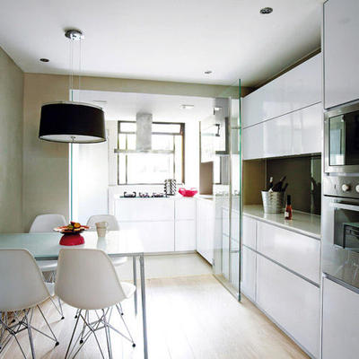 Cocina integrada salón comedor en  Madrid