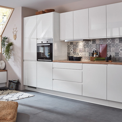 COCINA LACA SEDA CON UÑERO INTEGRADO