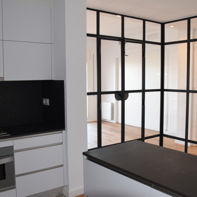 Reforma total de vivienda de 120 m2 con cambio de distribución en Barcelona