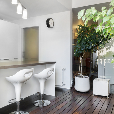 Cocina-Office y pasillo distribuidor vivienda