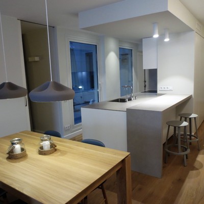 Proyecto: Cocina Santos Blanco Seff y Encimera Neolith