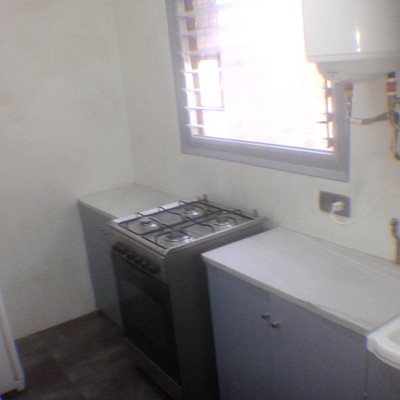 De una cocina vieja a una cocina "vintage"