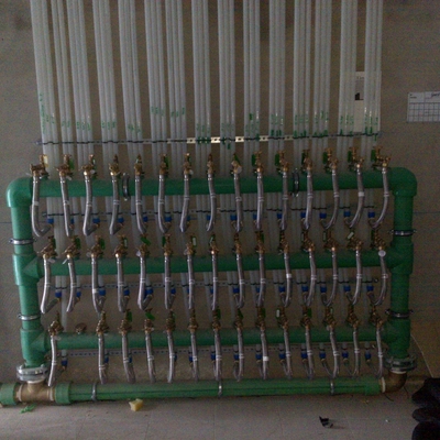 Colector contadores agua fria