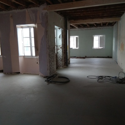 Colocación de tarima flotante.