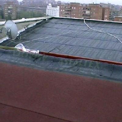 Colocacion de una segunda lamina autoprotegida