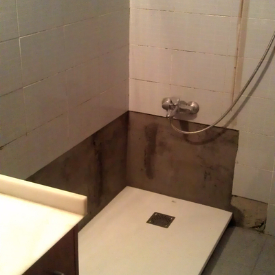 Colocacion e hidrofugacion de laterales