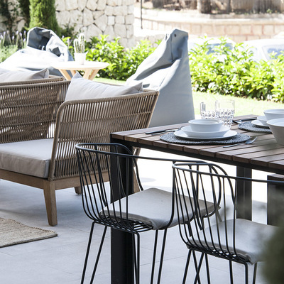 Comedor exterior - Castillo Hotel Son Vida Residences