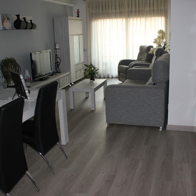 Comedor Roble Gris Suave 1 Lama