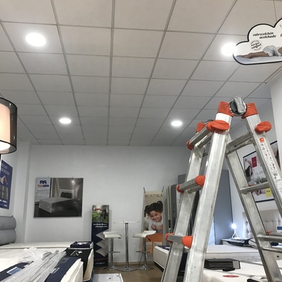 Cambio de imagen en tienda de muebles zona descanso