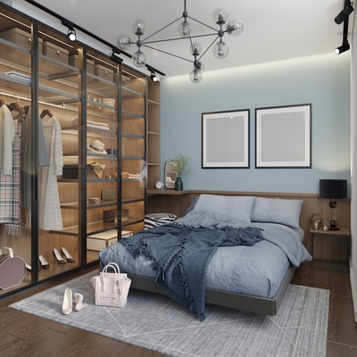 como hacer un vestidor cerrado