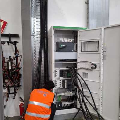 Instalación en nave industrial