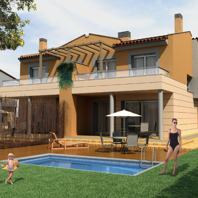 Conjunto de 20 Viviendas Unifamiliares en Roda de Barà. 