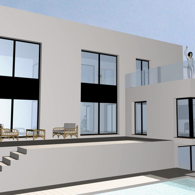 Conjunto de dos viviendas