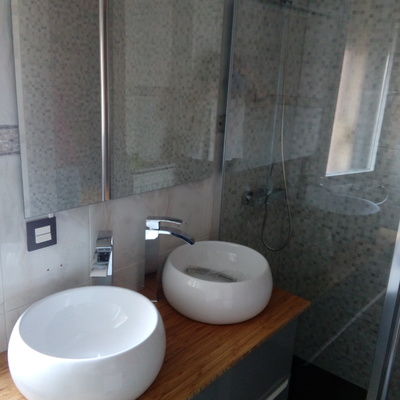 Conjunto de lavabo configurado a medida del cliente