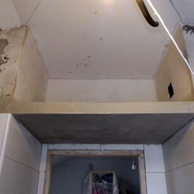 construccion  de baño infantil