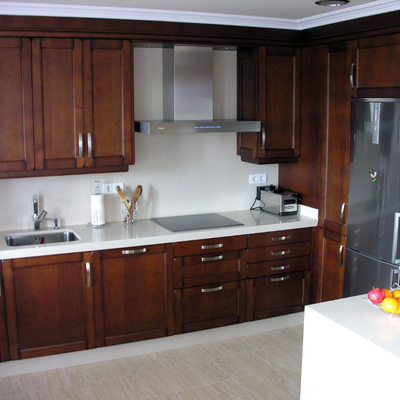 Construcción de vivienda nueva unifamiliar aislada - cocina