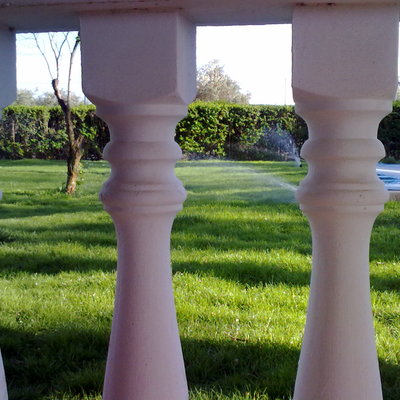 construcción jardín