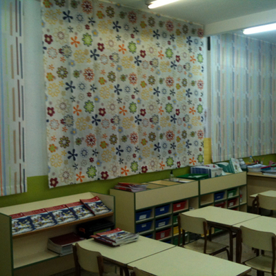 Cortinas Aulas 2º Primaria