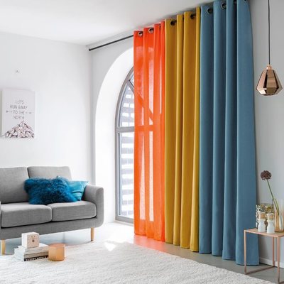 cortinas y visillo color