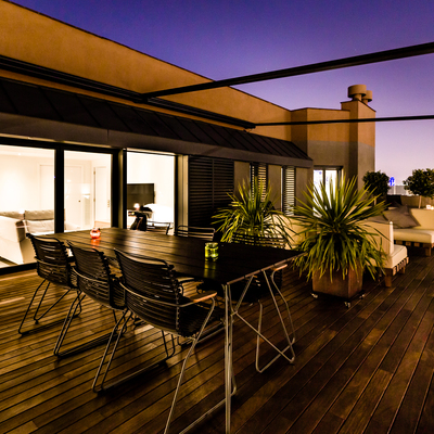 Cosy barcelona penthouse