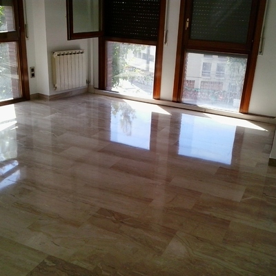 Neteja I cristal.Litzat en marbre daino reale