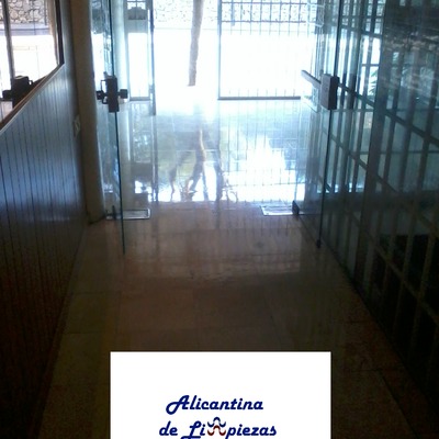 Cristalizado/Abrillantado de suelos