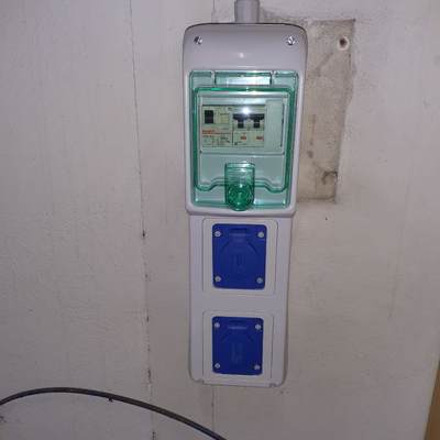 Sustitución cuadro con bases shucko