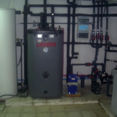 Energía Solar y Calefacción por suelo radiante para vivienda unifamiliar.