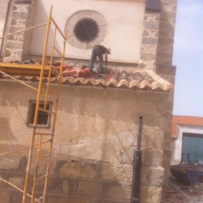 Rehabilitacion de fachada iglesia