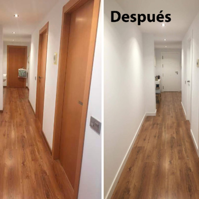 puertas de paso antes y después