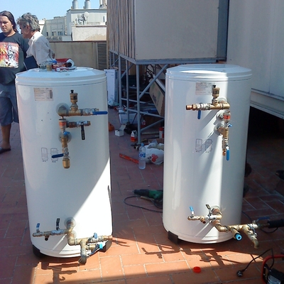 depòsitos montados con las válvulas