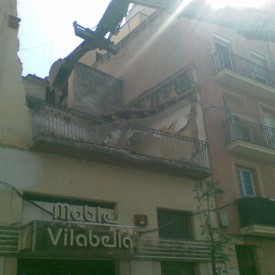 Derribo en Tarragona