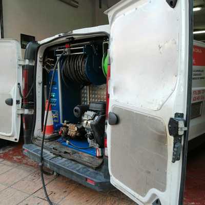 DESATASCOS CON EQUIPO DE ALTA PRESIÓN