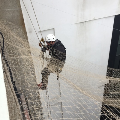 Instalación redes anti palomas