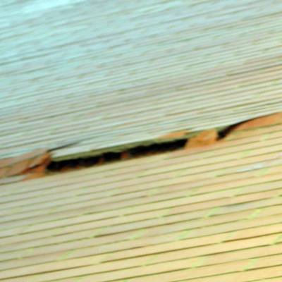 Desplome de pared medianera