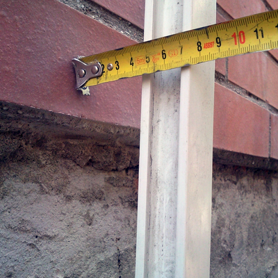 Desplome de pared medianera