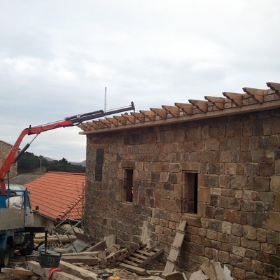 Detalle alero trasero