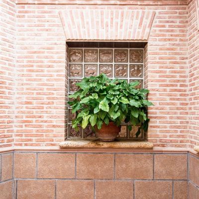 Detalle bloques de vidrio