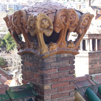 Detalle chimenea