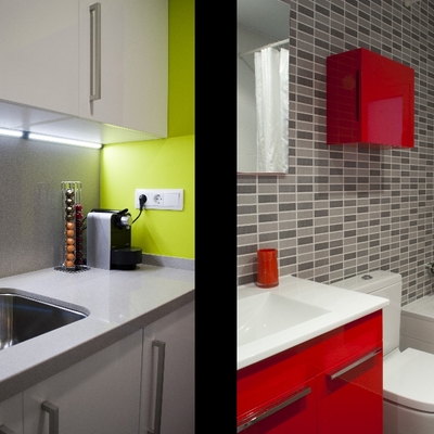 Detalle Cocina y Baño