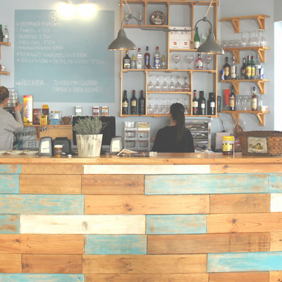 Diseño barra para cafetería Coso