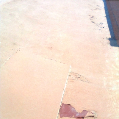 Detalle de daños en cubierta.