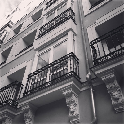 Detalle de Fachada Miradores 