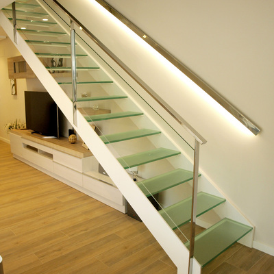 Detalle de la escalera de la vivienda