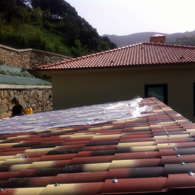 Detalle de tejado.