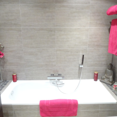 Detalle decoración de baño