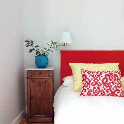 Detalle decoración dormitorio