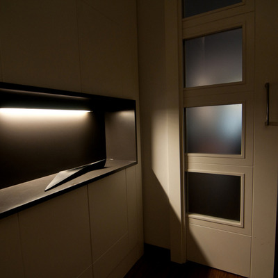 Detalle del vestíbulo de entrada