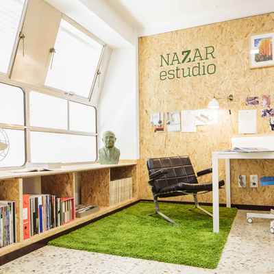 Detalle estantería OSB